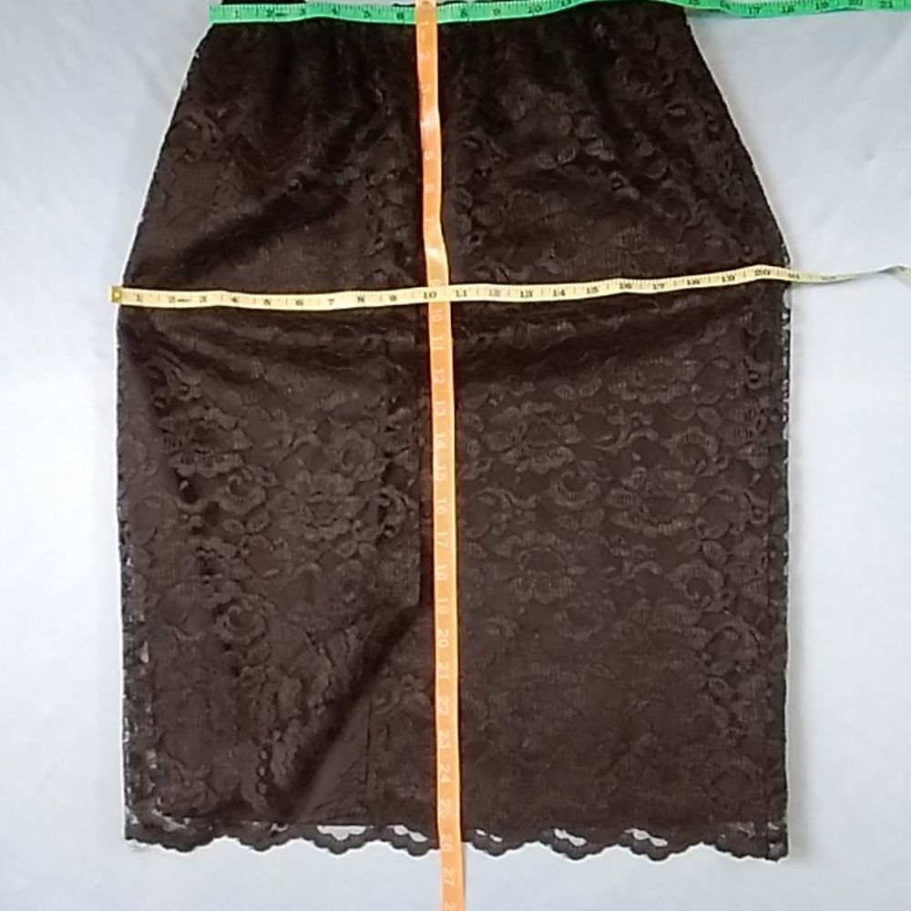 VINTAGE LACE DRESS  DAVID ROSE  BLACK - Picture 9 of 12